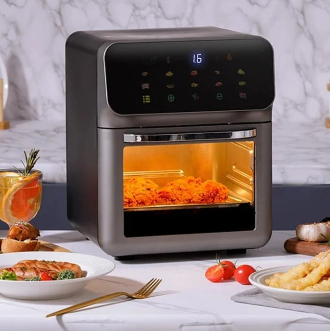10L Digital Air Fryer Oven | Large Capacity Oil-Free Convection Cooker with 360° Rapid Air Technology