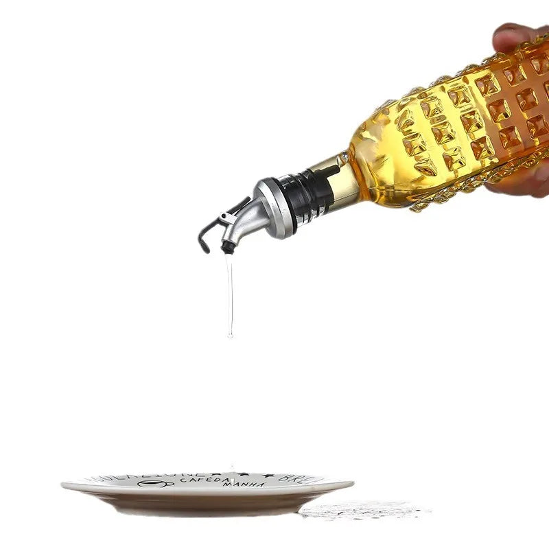 Glass Oil & Vinegar Dispenser Set