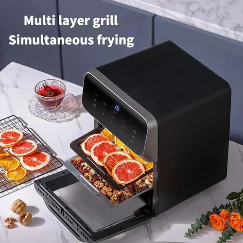 10L Digital Air Fryer Oven | Large Capacity Oil-Free Convection Cooker with 360° Rapid Air Technology
