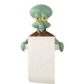 Decorated Funny Resin Squidward Shape Sculpture Statue Tissue Paper Box Holder Cover for Bathrooms Toilet Restaurant Kitchen