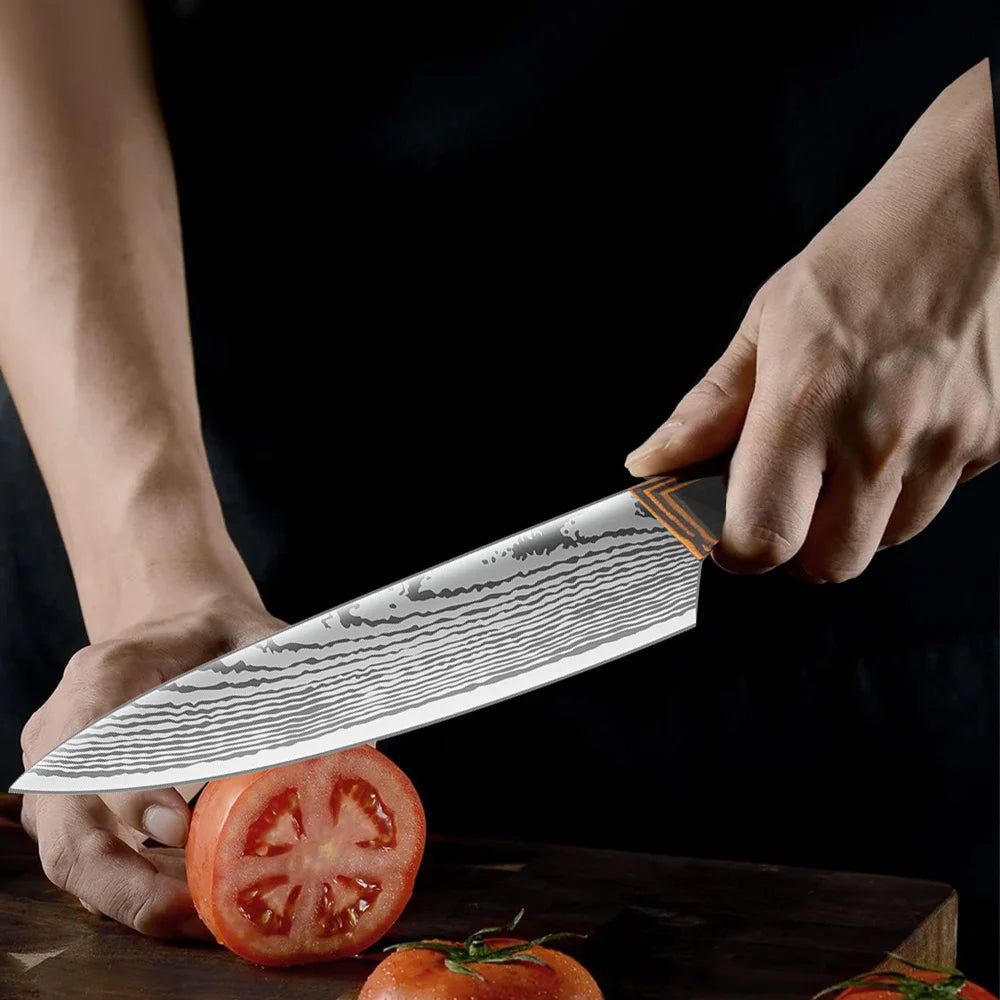Custom Carving Knives Set