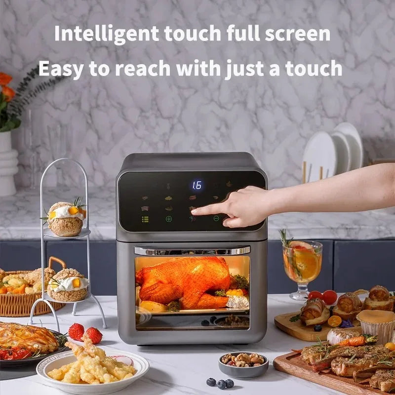 10L Digital Air Fryer Oven | Large Capacity Oil-Free Convection Cooker with 360° Rapid Air Technology