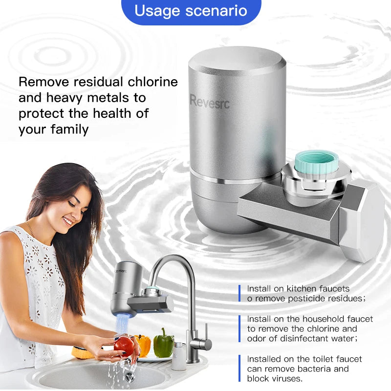 High-Efficiency Kitchen & Bathroom Water Purifier