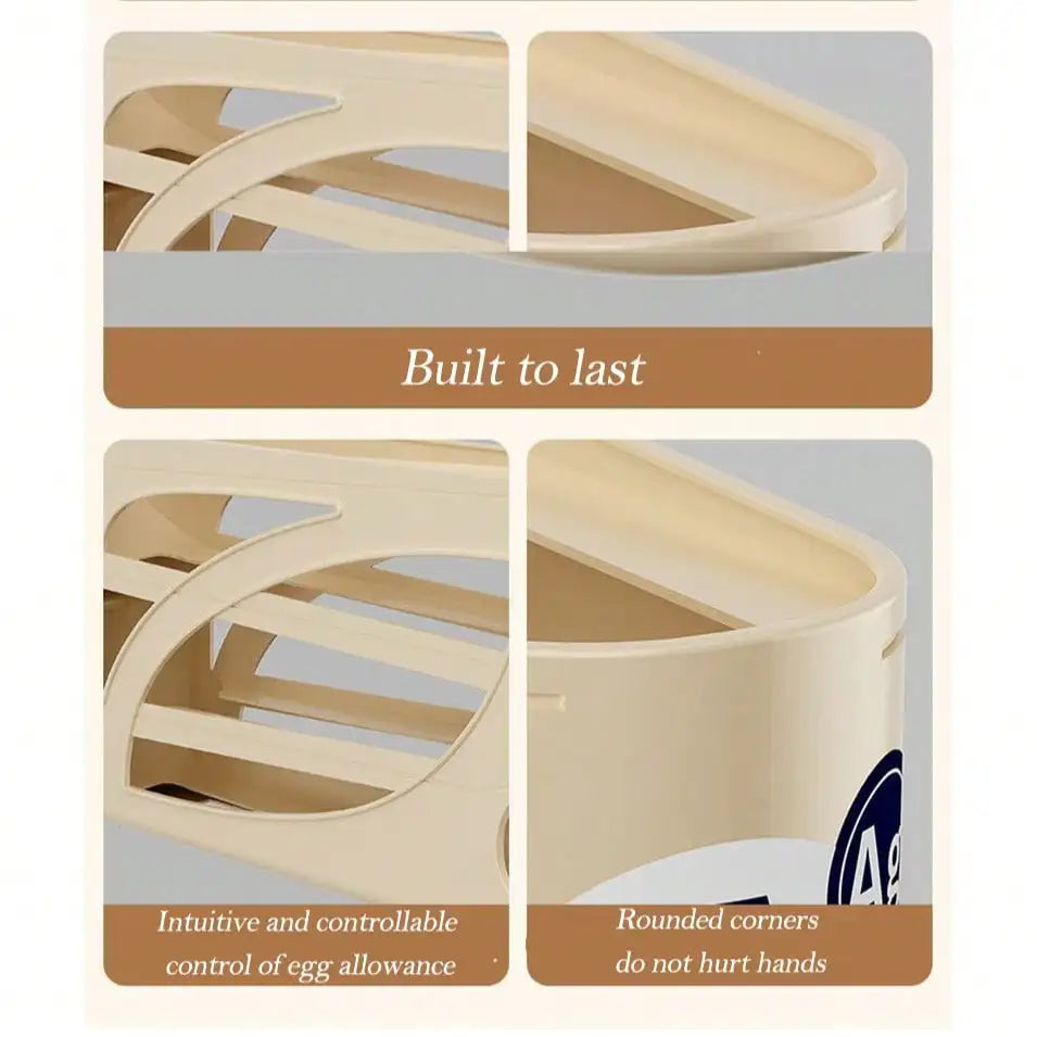 4-Tier Sliding Egg Dispense
