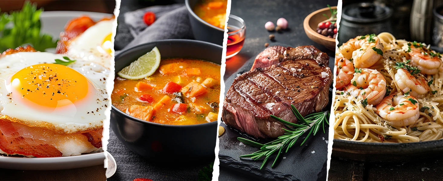 Induction Cookware Set with Removable Handles