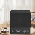 Basic 3 Black Mirror Pour Over Coffee Scale Espresso Scale,Flow Rate, Auto Timer,Ratio, 3 Brewing Modes, 2kg Capacity