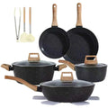 15 PCS Non Stick Ceramic Cookware Sets