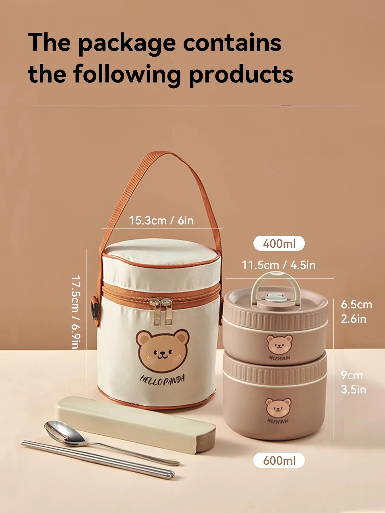 Premium 304 Stainless Steel Insulated Bento Lunch Box | Leakproof Microwave-Safe Food Container