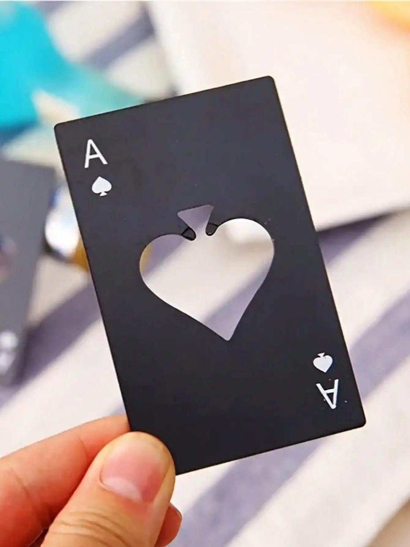 Poker Card Bottle Opener