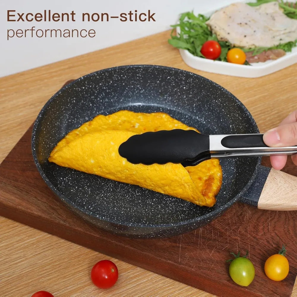 15 PCS Non Stick Ceramic Cookware Sets