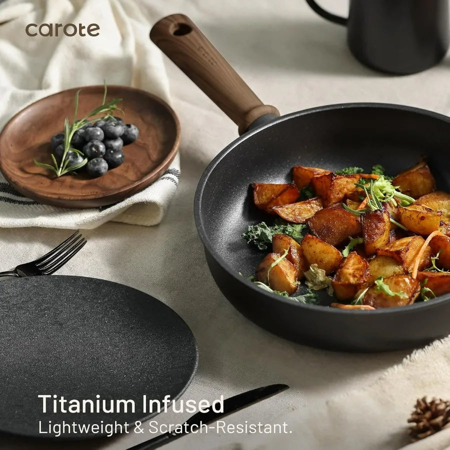 Nonstick Induction Cookware Set 16pcs