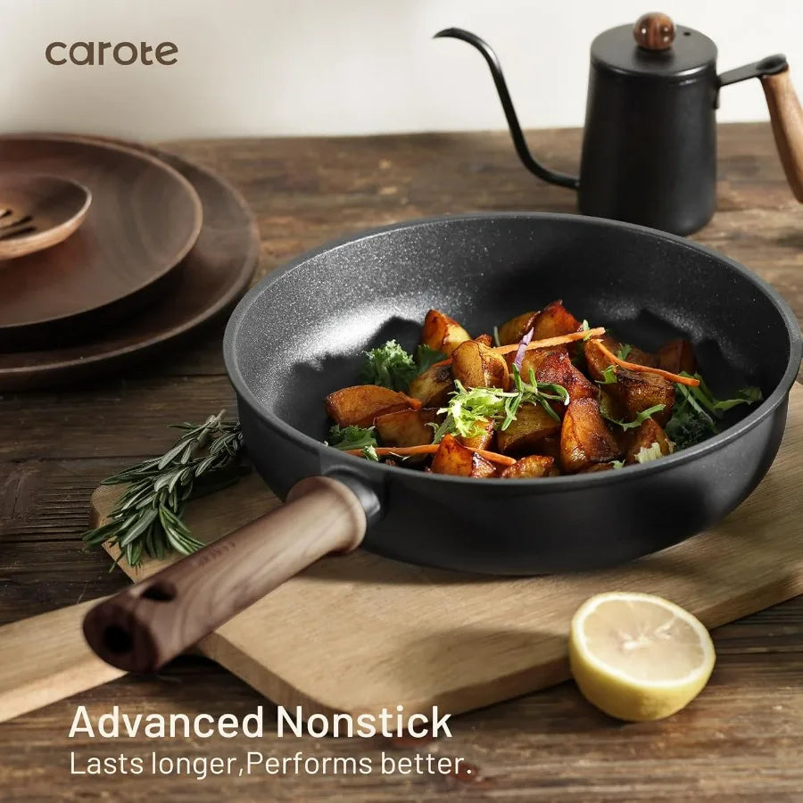 Nonstick Induction Cookware Set 16pcs