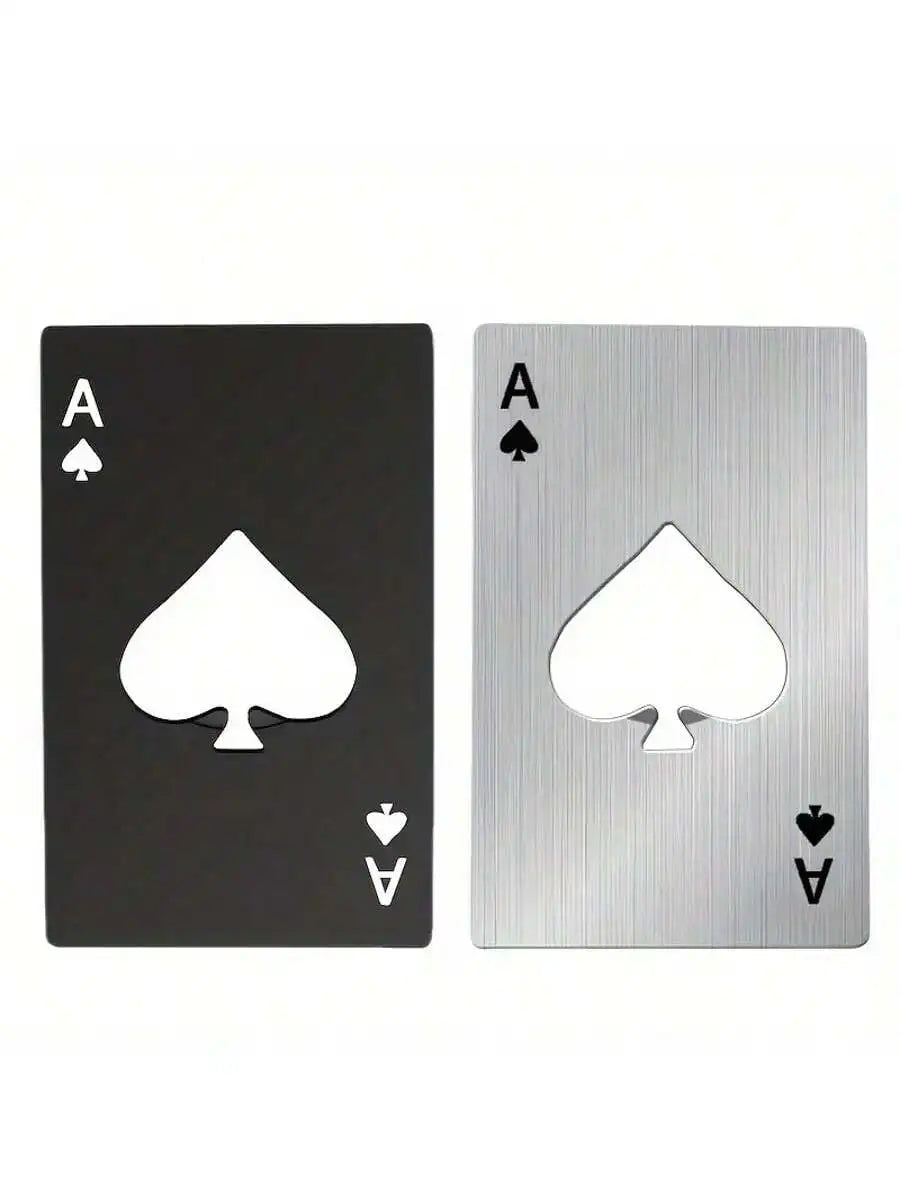 Poker Card Bottle Opener