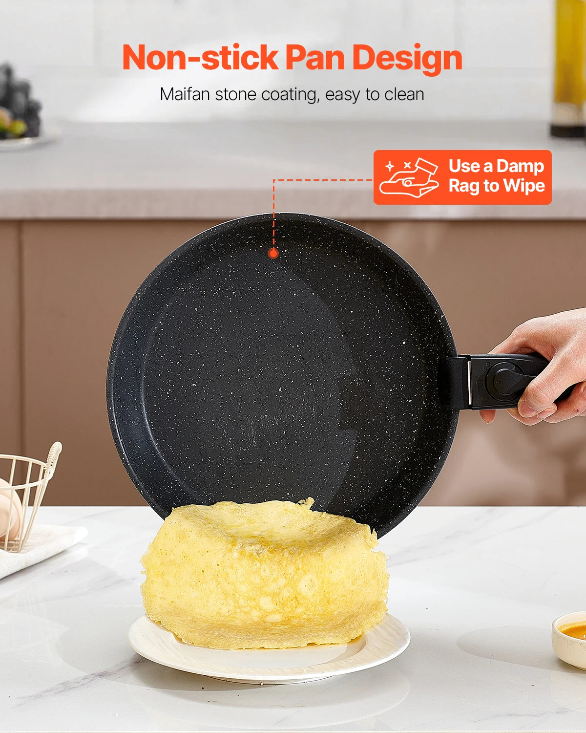 17 Pcs Granite Nonstick Cookware Set
